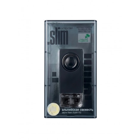 SLMV-113 Ароматизатор на дефлектор ".SLIM" альпийская свежесть