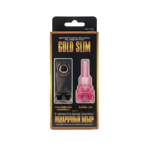 SMGD-113 "GOLD SLIM" Альпийская свежесть + Бубль гум